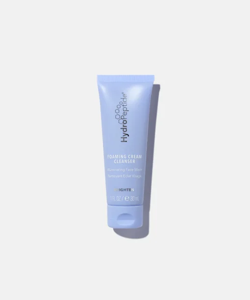 travel foaming cream cleanser
